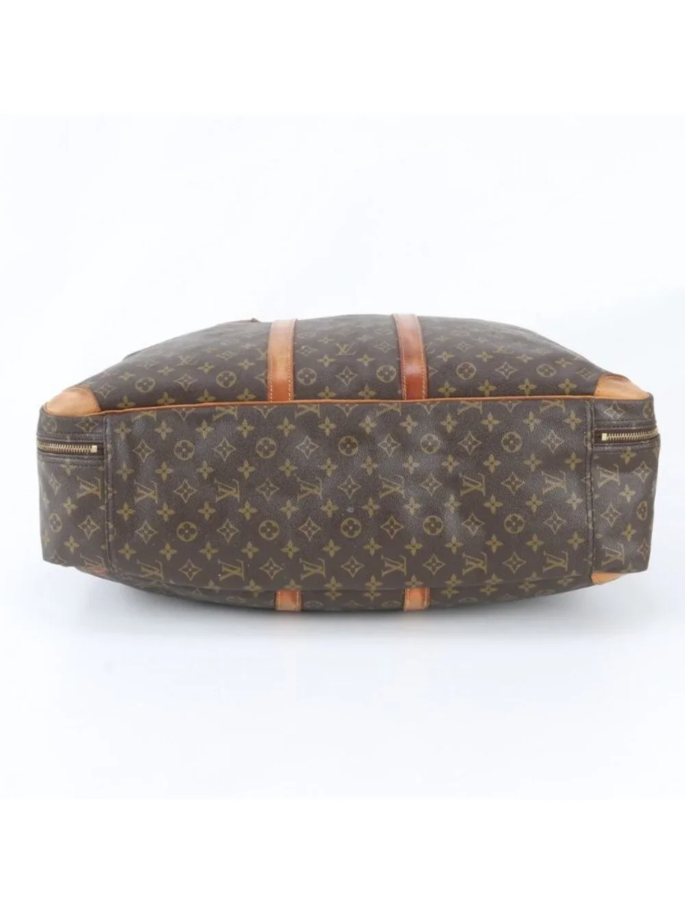 Louis Vuitton Monogram Sirius 60 Leather Boston Bag Tote